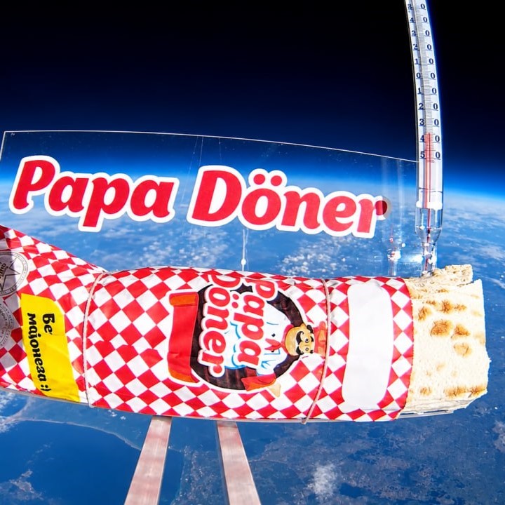 🚀 ДОНЕР В КОСМОСЕ! Как Papa Doner покорил стратосферу и вошёл в историю